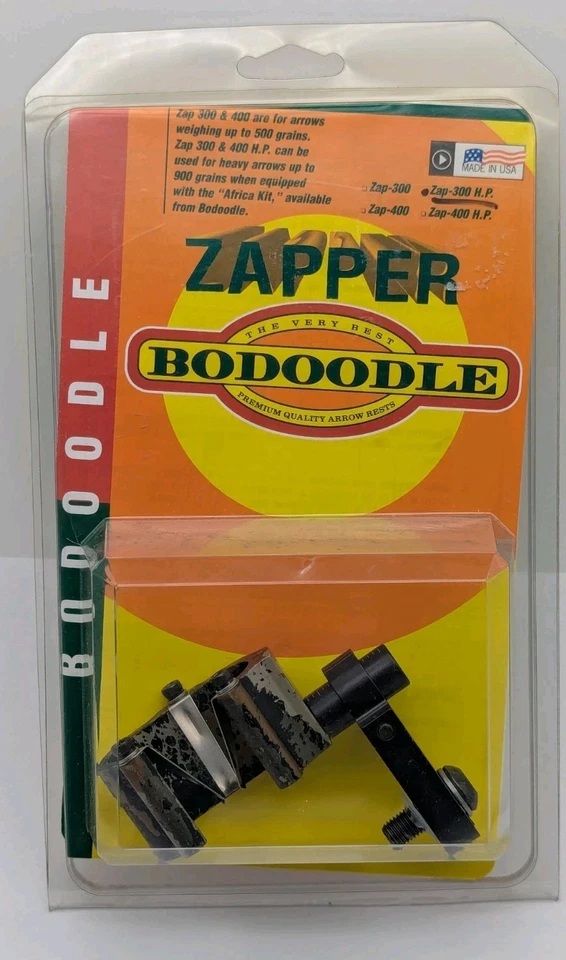 Bodoodle Zapper Left Hand Premium Quality Arrow Rest ZAP325C HP (L) NOS READ - Image 2 of 4