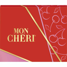 Ferrero MON CHERI cioccolatini ciliegia 25 pezzi BELLISSIMA CONFEZIONE REGALO XL -SPEDIZIONE GRATUITA-