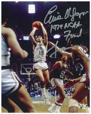 Ernie DiGregorio Signed/Inscribed Providence Friars 8x10 Photo SSP Hologram