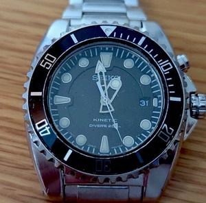 SEIKO Kinetic Diver 一応稼働品 SEIKO Kinetic Diver 一応稼働品