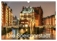 "Calendar 2027 · US Version · The Speicherstadt (Wall Calendar 2027 17\" × 12\" Lan"