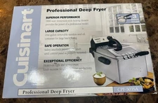 Cuisinart Professional Deep Fryer 1800 watt one gallon stainless steel