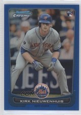 2012 Bowman Draft Chrome Blue Refractor 133/250 Kirk Nieuwenhuis #41 0g4