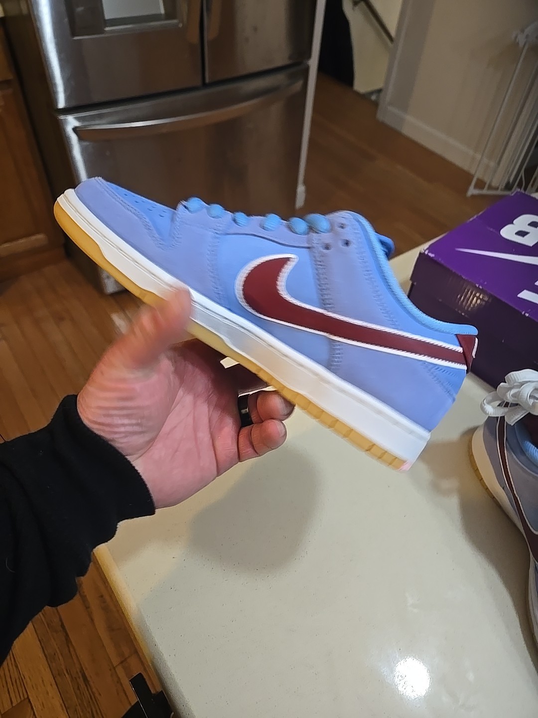 Size 8-Nike SB Dunk Low Premium Philadelphia Phillies 💜 BOX GRAIL ONLY DS ONAPP thumbnail 15