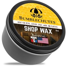 Shop Wax - All Natural Metal and Wood Wax Finish Paste 8 oz Tin