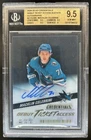 2024-25 UD Credentials Macklin Celebrini Acetate Debut RC Auto #/99 BGS 9.5