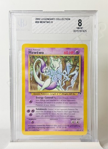 Mewtwo graded BGS 8 for sale on eBay