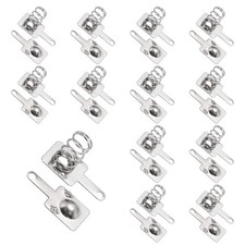 AAA Battery Contact Spring Plates, 12 Set 9 mm x 8mm Terminal Contacts