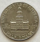 1976 Kennedy Clad Bicentennial Half Dollar Taken from a US Uncirculated Mint Set