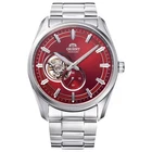 Orient Men's Contemporary Open‑Heart Red Dial Automatic 40mm Watch RA-AR0010R