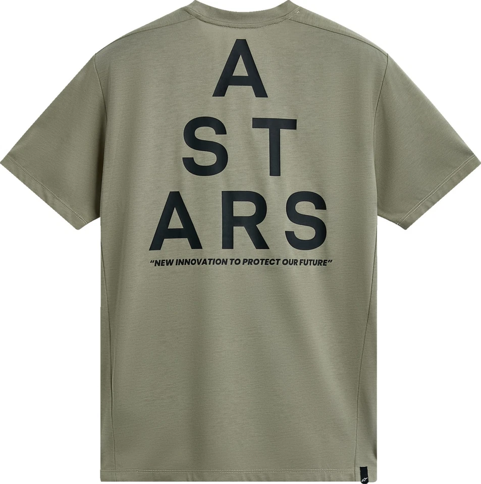 Camiseta Alpinestars Attrition Performance para hombre verde claro/negro Foto 2 de 2