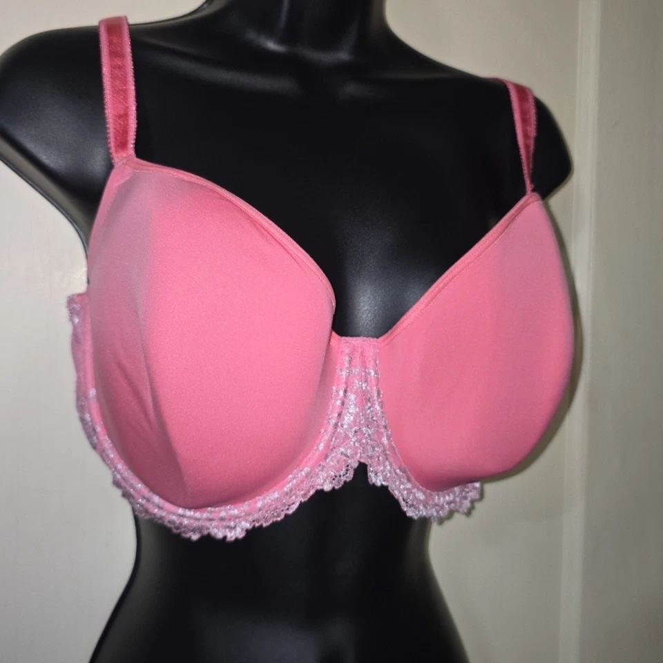 Бюстгальтер Wacoal Embrace кружевной медиатор кружевной контур 853191 размер 38G - Изображение 3 из 4