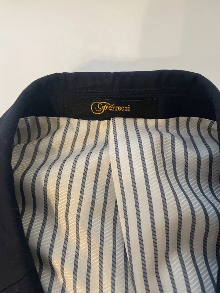 Ferrecci Italia Sand Super 150s Chaqueta Blazer Traje Deportivo Abrigo Toda la Temporada 44 R Foto 4 de 4