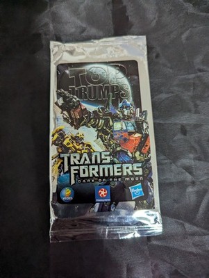 Transformers Top Trumps   Dark of the Moon   5 Cards + Original Pack