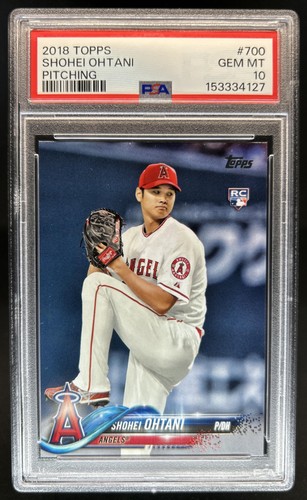 2018 Topps Shohei Ohtani Rookie RC #700 Angels PSA 10 GEM MINT