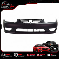 New Front Bumper Cover For 2001-2002 Toyota Corolla Primed 5211902908 New Front Bumper Cover For 2001-2002 Toyota Corolla Primed 5211902908