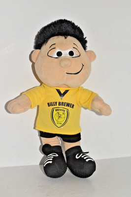BURTON ALBION FOOTBALL CLUB BILLY BREWER MASKOTTCHEN WEICHES PLÜSCHTIER KOSTENLOSER VERSAND
