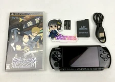 Sony PSP-3000 Piano Black Console & New Battery Memory Card USB Cable Set 3026