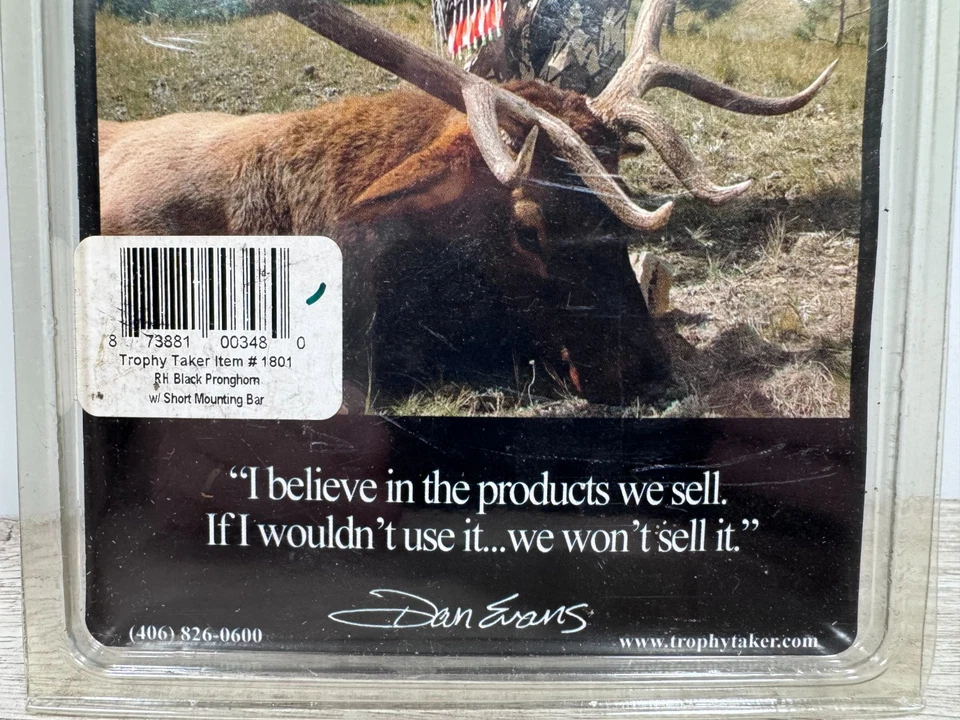 Trophy Taker Pronghorn Drop Away Arrow Rest Short Mount - RH & LH New Old Stock - Image 4 of 4