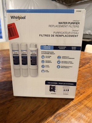 Whirlpool WHEMBF5 Under Sink Water Purifier Replacement Filters for WHEMB40