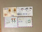 Four OLYMPIC,HAPOEL,MACCABI GAMES Israel registered covers only w/TAB stamps