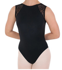 Eurotard Eurotard Womens High Neck Impression Mesh Leotard Leotard Adult