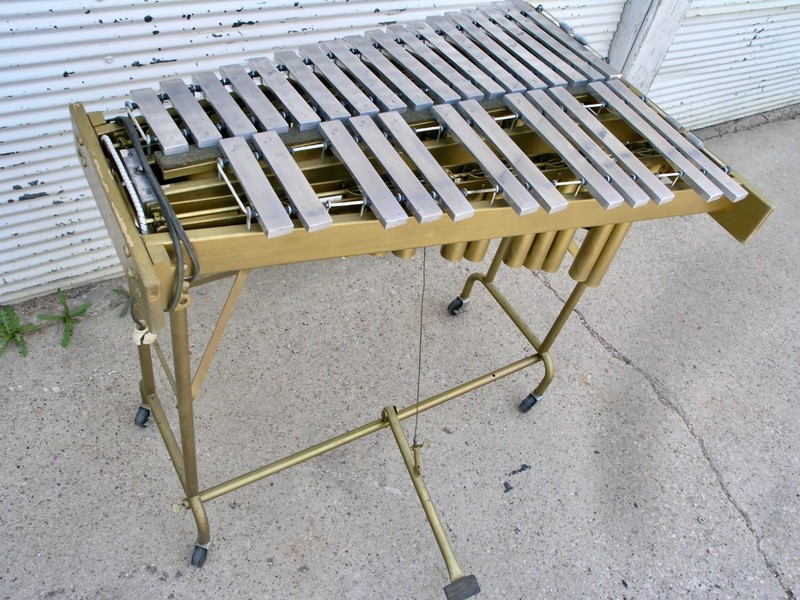 Excellent VIBRAPHONE 30 BAR 1940s Jen-co Vibrato Junco A440 2.5 Glockenspiel
