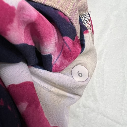 Lululemon Exhalation Sweatshirt Womens 6 Pink Pullover Activewear Stretch Crew - Picture 4 of 7