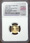2026 $5 GOLD EAGLE W 250th ANNIVERSARY PRIVY NPF70 UCAM FIRST RELEASES