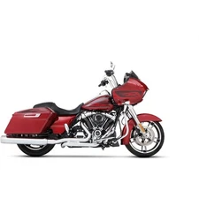 Rinehart Chrome 4.5" Motopro 45 Slip-On Mufflers w/Chrome End Caps - 500-0110TC