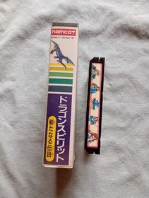 Dragon Spirit W/Box Manual Famicom FC Retro Rare Used Game Good NTSC-J JP