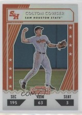 2021 Panini Elite Extra Edition College Tickets Optic Holo Colton Cowser 4z8