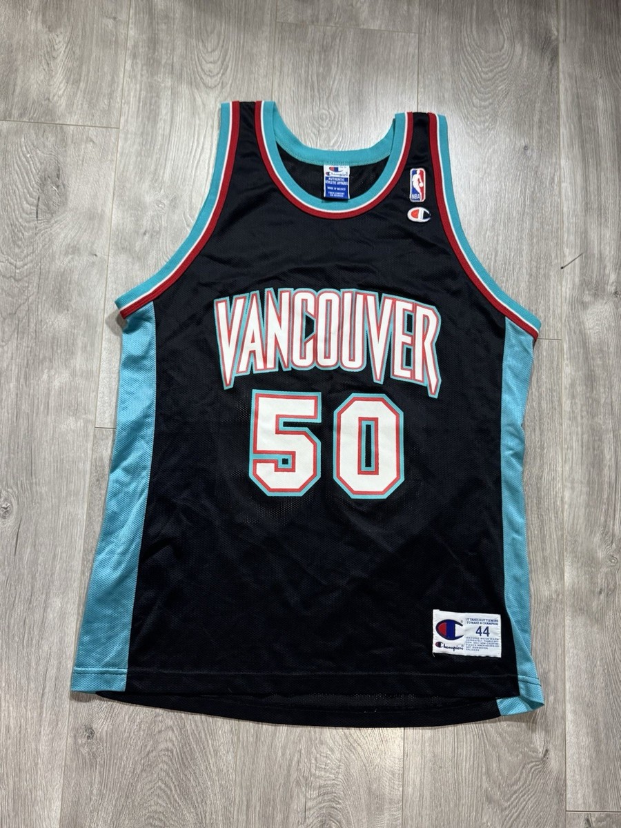 Vintage Bryant Reeves Vancouver Grizzlies Champion Jersey