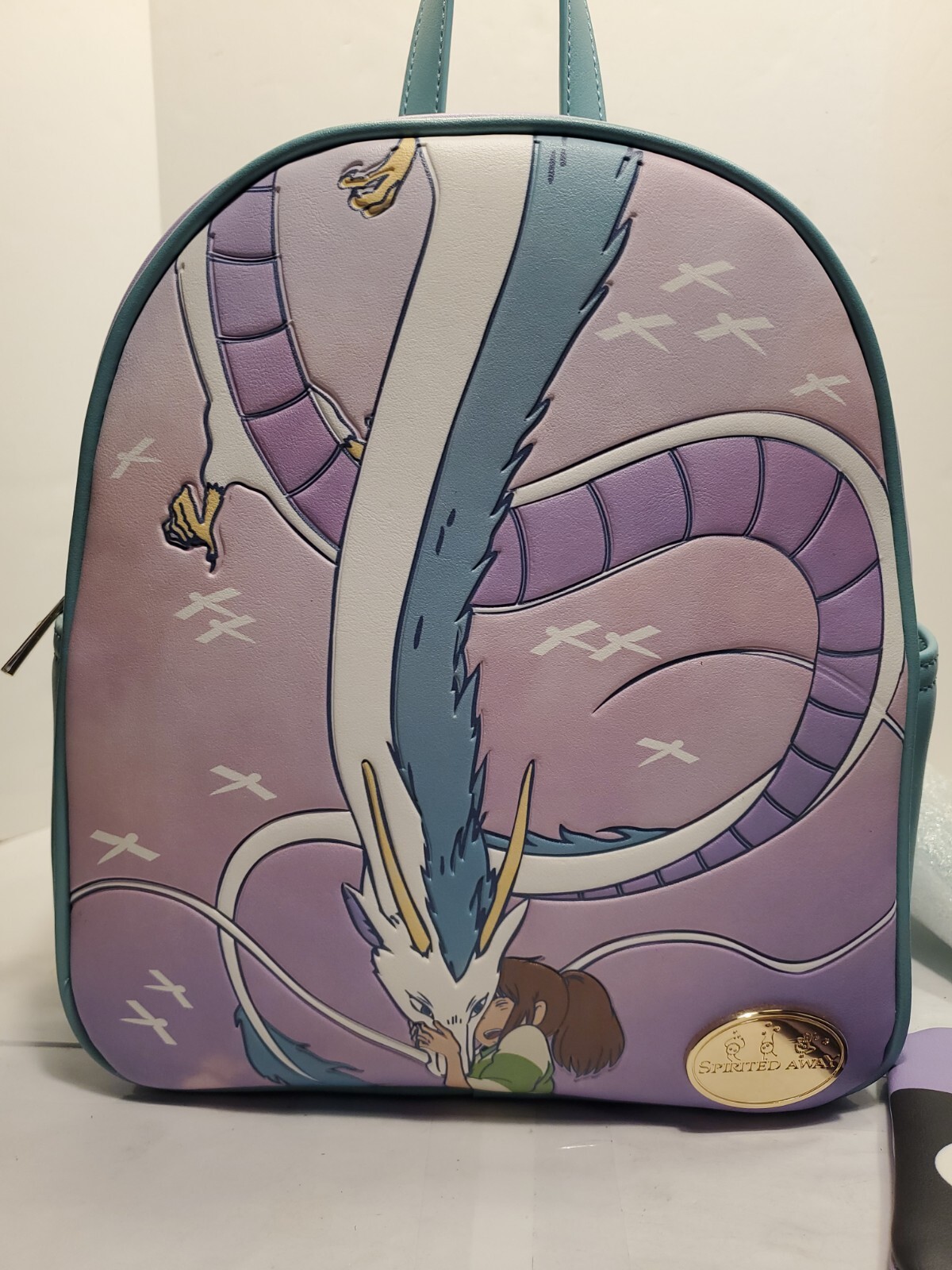 Studio Ghibli Spirited Away Haku Dragon Mini Backpack With Coin Purse