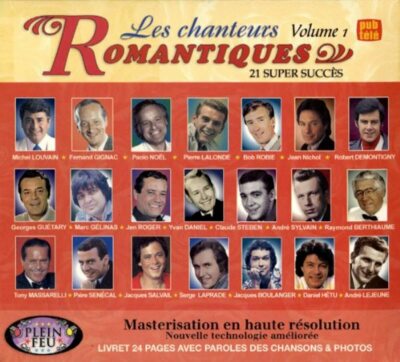 Chanteurs Romantiques/ Vol.1 (Audio CD) Daniel Hetu,Serge Laprade,Jean Nichol
