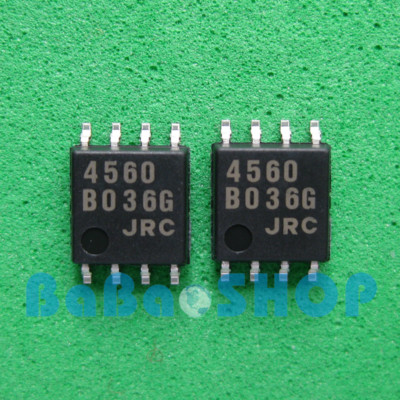 10pcs New Original JRC NJM4560M NJM4560 DUAL AMPLIFIER SOP-8