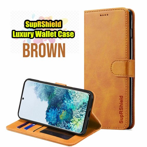 For Samsung Galaxy S22 S23 Plus Ultra Card Slots Wallet Leather Flip Cover Case - 第 7/24 張圖片