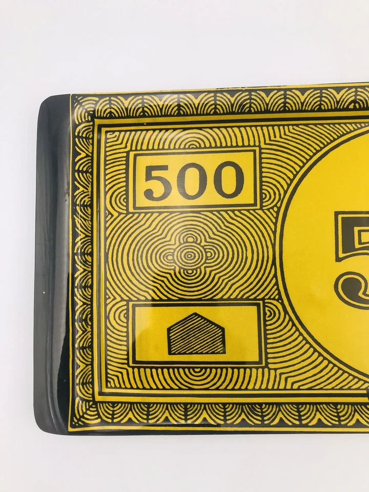 Monopoly Parker Bros R.E. 1961 grande Equipo de juego comercial 500 bandejas para servir Foto 2 de 4