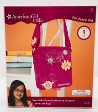 American Girl Crafts Fun Fabric Bag 72 Pieces Sewing and Craft Kit  NEW IN BOX