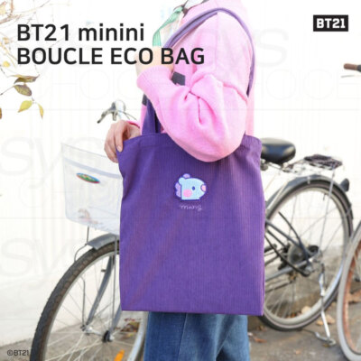 BTS BT21 Official Authentic Goods minini Boucle Eco Bag + Tracking