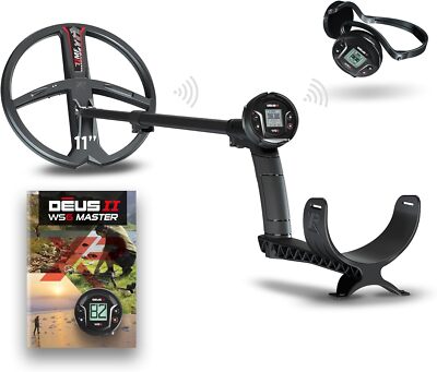 XP Deus II WS6 Master Metal Detector  11'' Coil DEUS2-28FMFWS6E