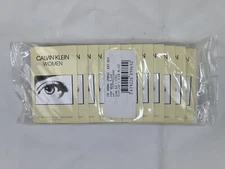 CALVIN KLEIN WOMEN 0.04 Oz-1.2 ML EAU DE TOILETTE VIAL SPRAY 12 PCS NEW Sealed