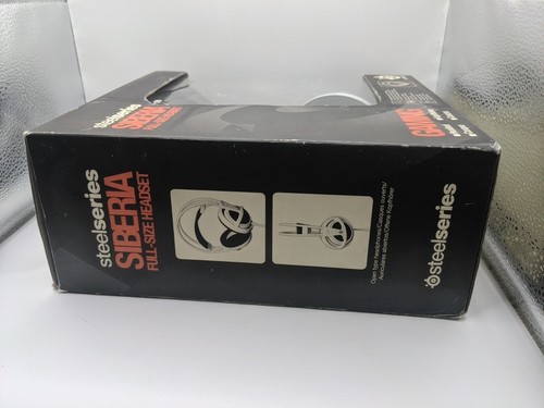 BOXED steelseries Siberia Full-Size Headset - White (Tested) -Missing Microphone - Picture 4 of 11