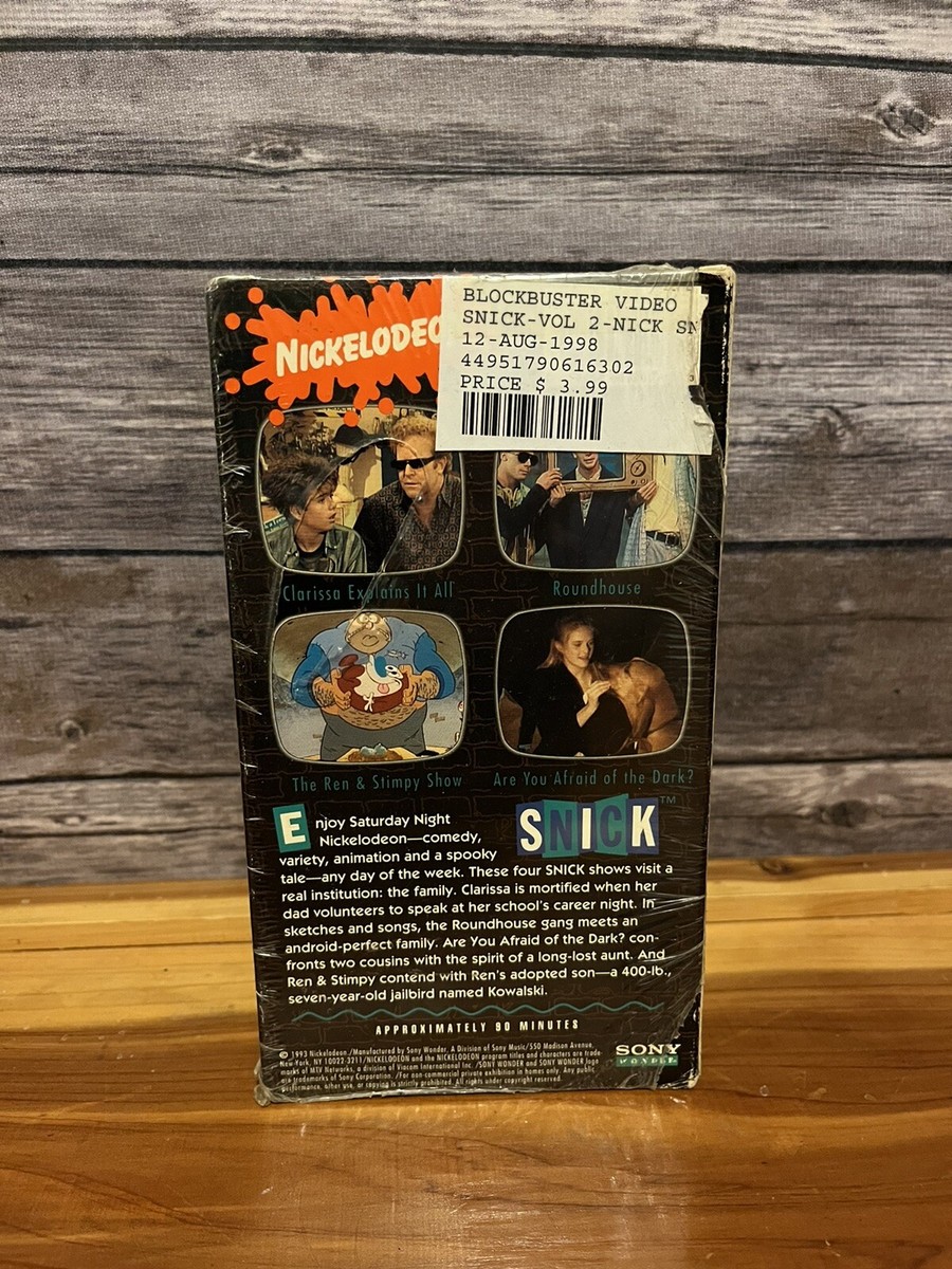 Snick - V. 2 - Nick Snicks the Family (VHS, 1993) for sale online