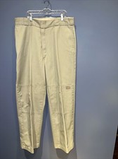 Vtg Dickies Workwear Pants Mens 35x 31 Actual Measure 100 cotton Gray Cell