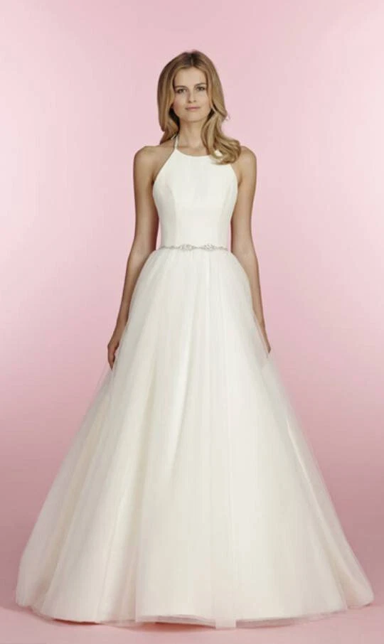 Blush by Hayley Paige Holland Kleinfeld 12 Dress Style 1509 Silk Organza Tulle
