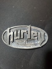 HURLEY FREEDOM COMPANY LEAD FREE LARGE BELT BUCKLE