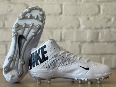 Nike Zoom Code Elite 2014 3/4 TD Football Cleats White 603368-101