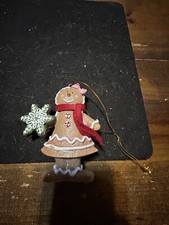 Gingerbread Girl Ornament Snowflake