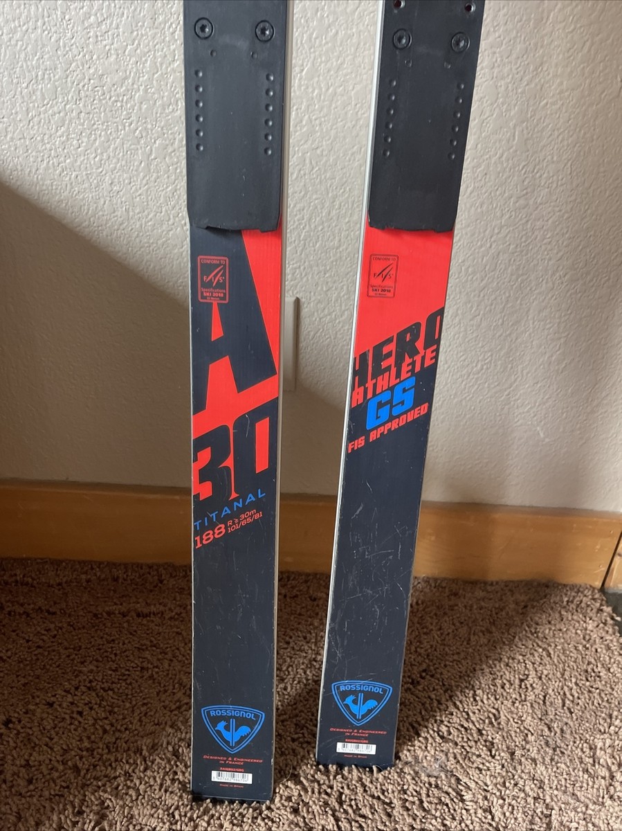 ROSSIGNOL/ロシニョール GS 170cm R20m Rossignol Hero GS Race Skis 188CM 2019-20 Skis Only | eBay